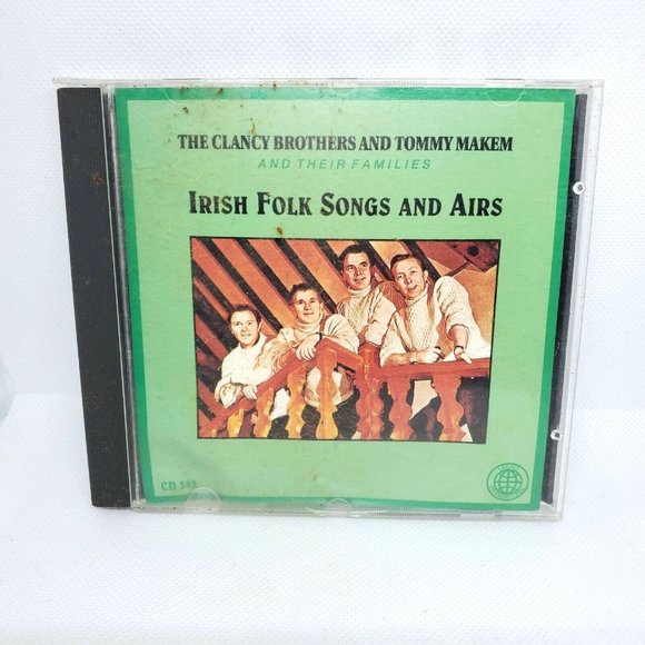 The Clancy Brothers & Tommy Makem Irish Folks Songs And Airs CD No Scratches - Picture 1 of 7